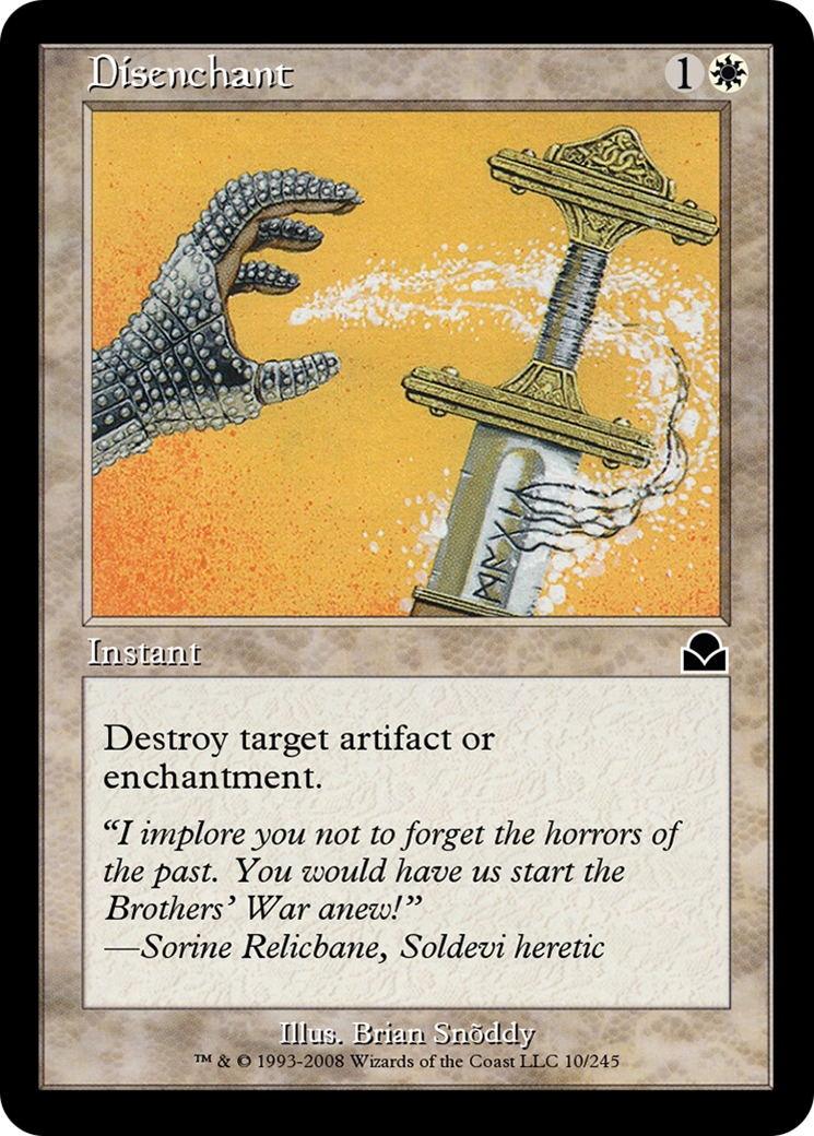 Disenchant (ME2-010) [Masters Edition II] Foil