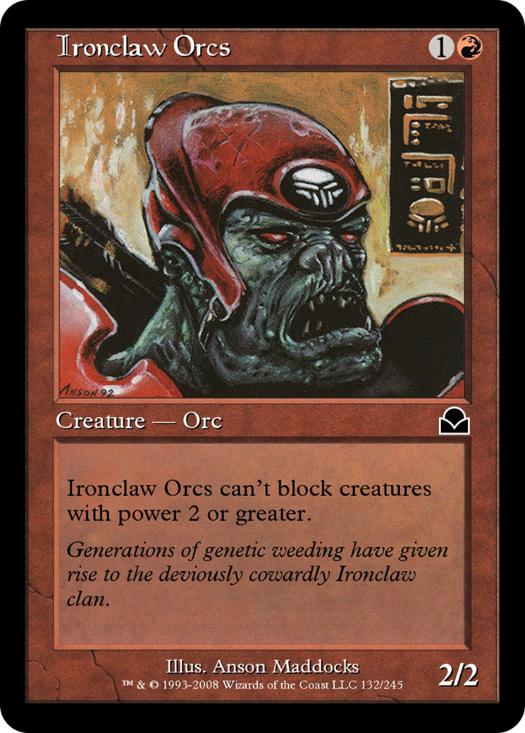 Ironclaw Orcs (ME2-132) [Masters Edition II] Foil