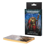 DATASHEET CARDS: ADEPTUS CUSTODES
