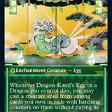 The Dragon-Kami Reborn // Dragon-Kami's Egg (Showcase Soft Glow) [Kamigawa: Neon Dynasty]