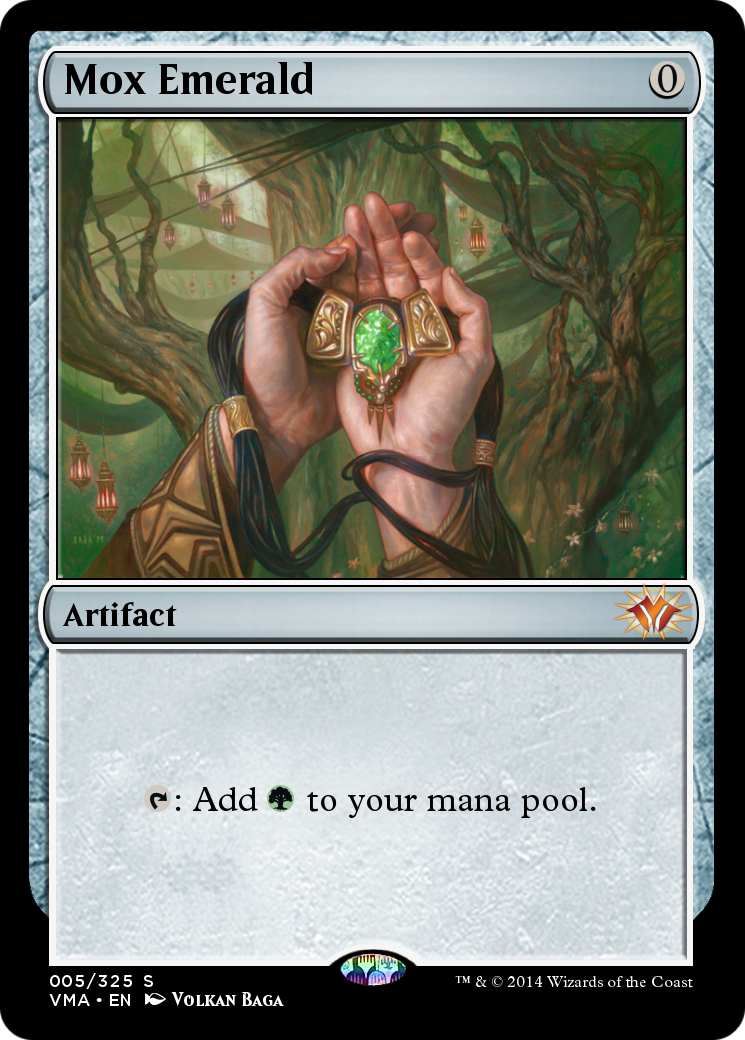 Mox Emerald (VMA-005) [Vintage Masters]