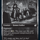 Mourning Patrol // Morning Apparition [Innistrad: Double Feature]
