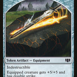 Stoneforged Blade // Germ Double-Sided Token [Commander 2014 Tokens]