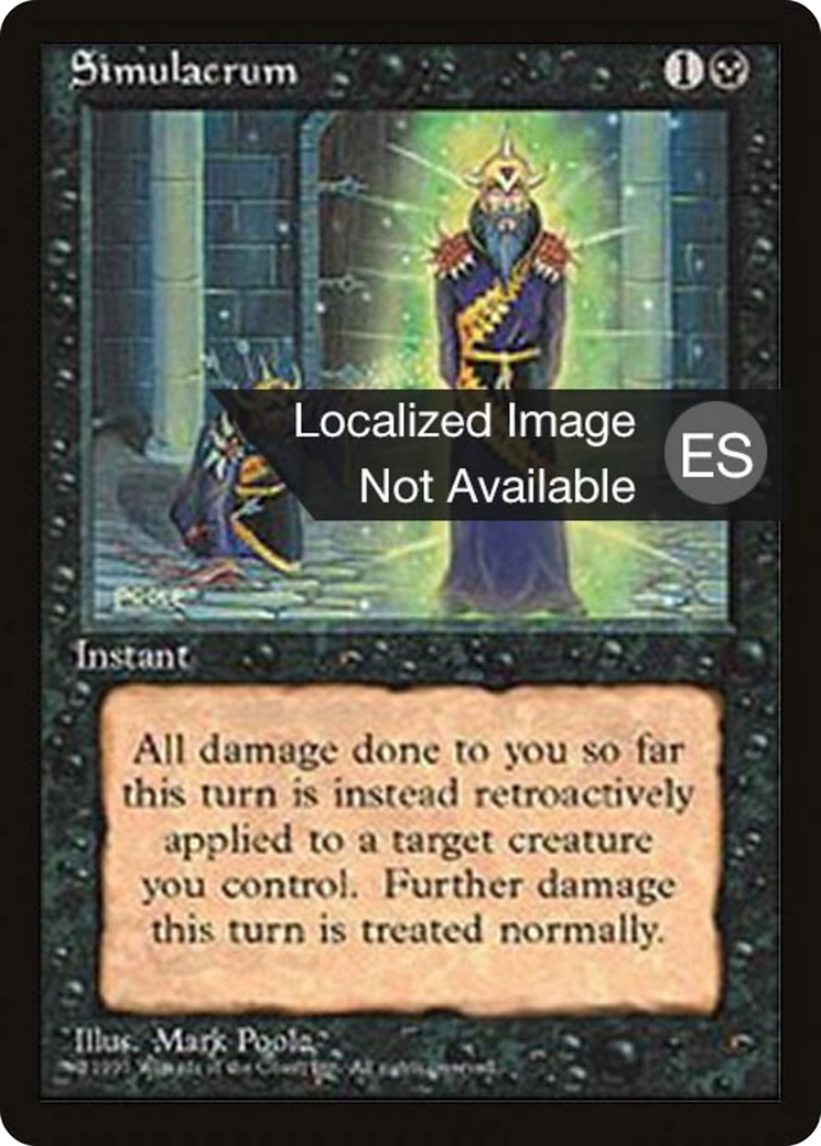 Simulacrum (4BB-161) [Fourth Edition Foreign Black Border]