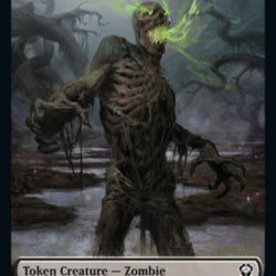 Saproling // Zombie Double-Sided Token [Dominaria United Tokens]