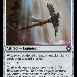 Paleontologist's Pick-Axe (Extended Art) [The Lost Caverns of Ixalan Commander]