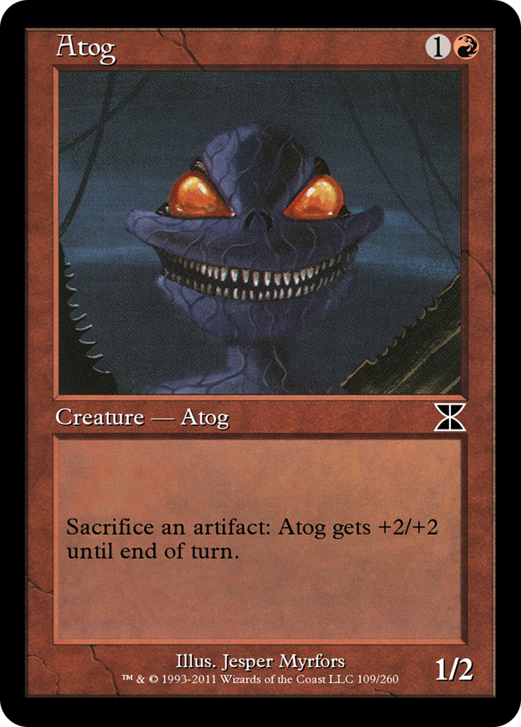 Atog (ME4-109) [Masters Edition IV] Foil