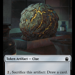 Copy // Clue (0021) Double-Sided Token [Doctor Who Tokens]