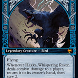 Alrund, God of the Cosmos // Hakka, Whispering Raven (Showcase) [Kaldheim]