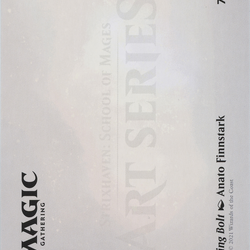 Lightning Bolt // Lightning Bolt (ASTX-076) (Borderless) [Strixhaven Art Series]
