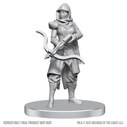 DND UNPAINTED MINIS WV28 ASSASSIN & BERSERKER