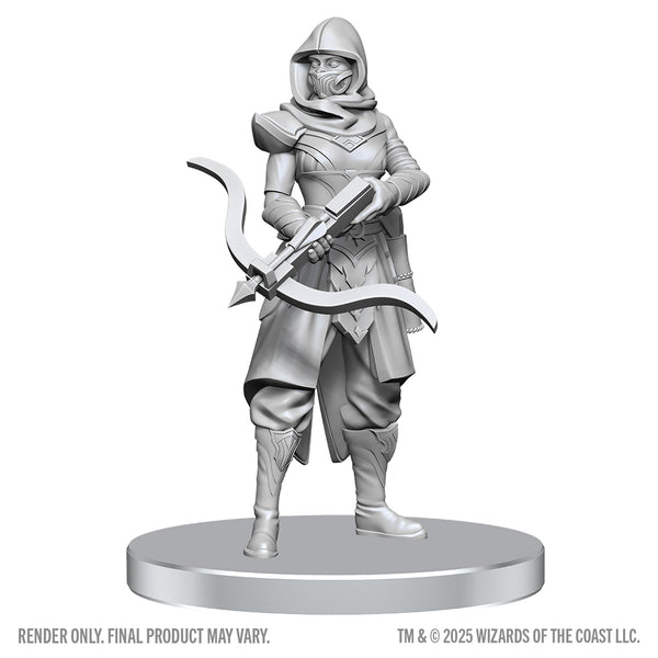 DND UNPAINTED MINIS WV28 ASSASSIN & BERSERKER