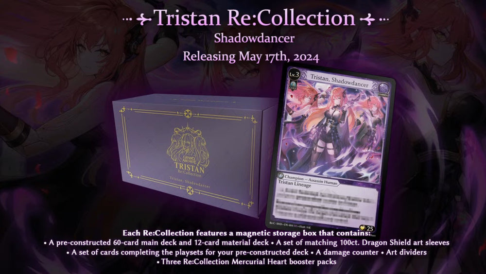 GRAND ARCHIVE TCG TRISTAN RE:COLLECTION SHADOWDANCE