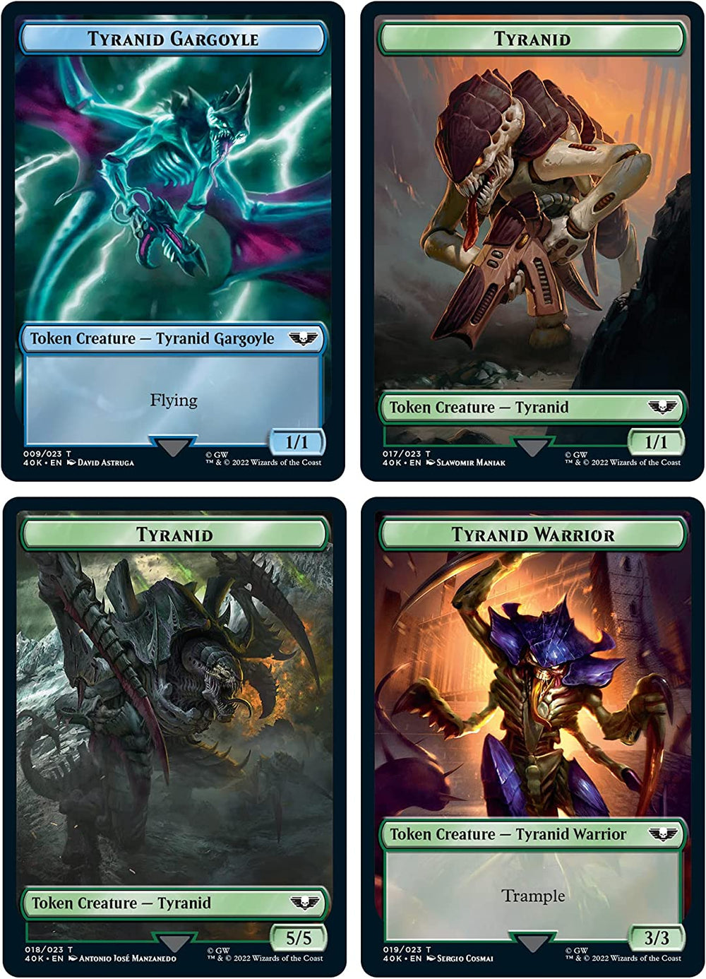 MTG Universes Beyond: Warhammer 40K Commander Tyranid Swarm