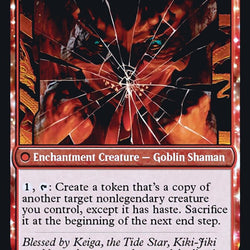 Fable of the Mirror-Breaker // Reflection of Kiki-Jiki [Kamigawa: Neon Dynasty Prerelease Promos]