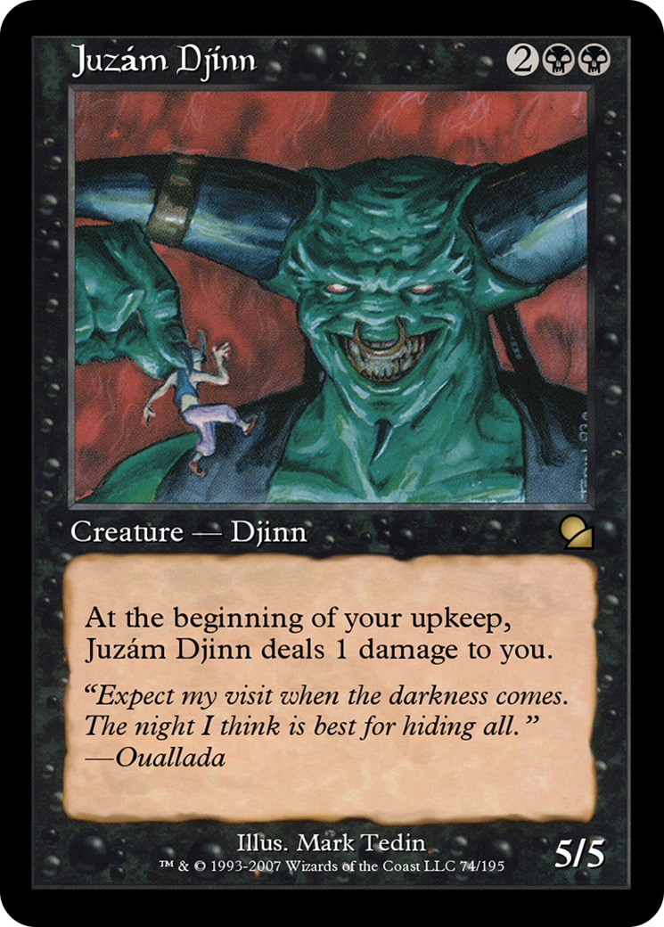 Juzám Djinn (ME1-074) [Masters Edition] Foil