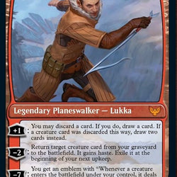 Mila, Crafty Companion // Lukka, Wayward Bonder [Strixhaven: School of Mages Prerelease Promos]