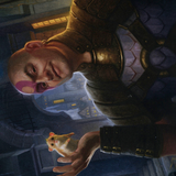 Minsc, Beloved Ranger // Minsc, Beloved Ranger (AAFR-033) (Borderless) [Adventures in the Forgotten Realms Art Series] Foil