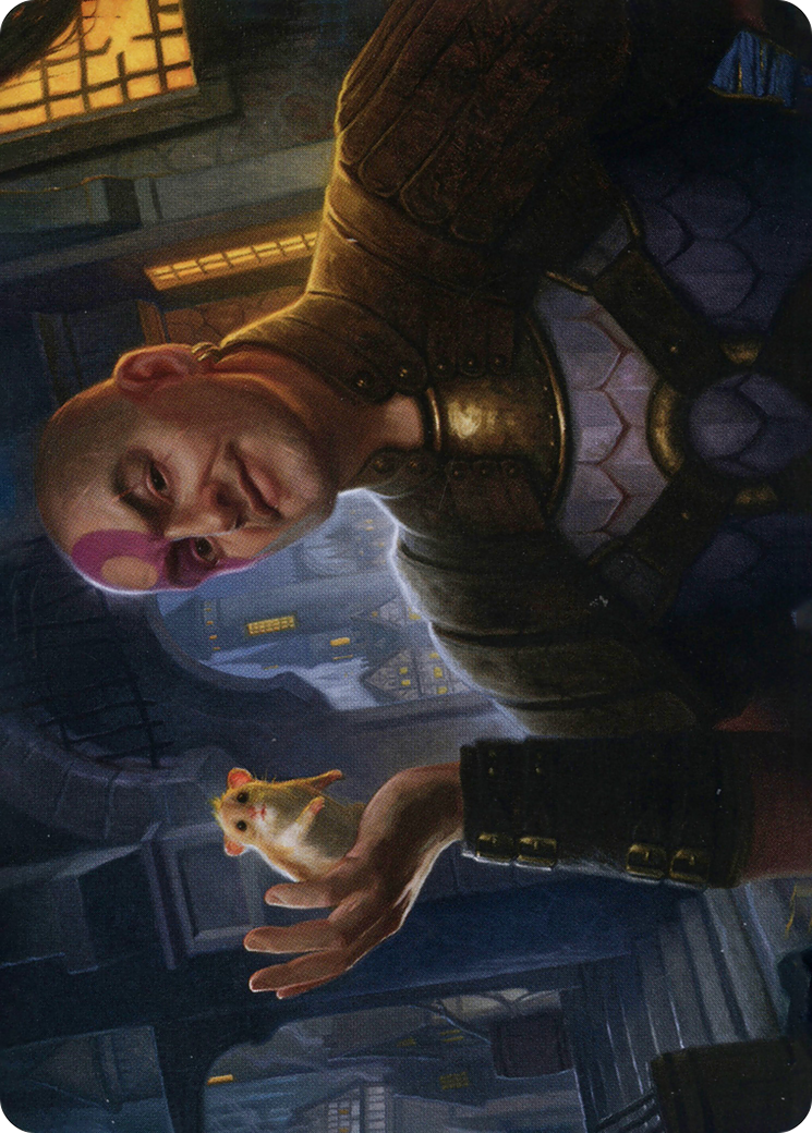 Minsc, Beloved Ranger // Minsc, Beloved Ranger (AAFR-033) (Borderless) [Adventures in the Forgotten Realms Art Series] Foil
