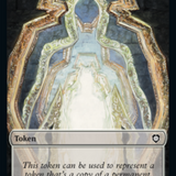 Copy // Powerstone Double-Sided Token [The Brothers' War Commander Tokens]