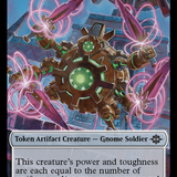 Treasure (0002) // Gnome Soldier Double-Sided Token [Jurassic World Collection Tokens]