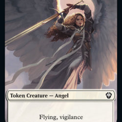 Soldier // Angel Double-Sided Token [Dominaria United Tokens]