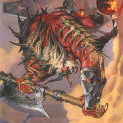 Spinehorn Minotaur // Spinehorn Minotaur (AMH1-038) (Borderless) [Modern Horizons Art Series]
