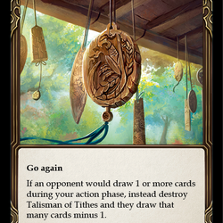 Talisman of Tithes [EVR192] (Everfest)  1st Edition Normal
