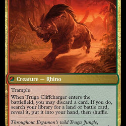 Invasion of Ergamon // Truga Cliffcharger [March of the Machine]