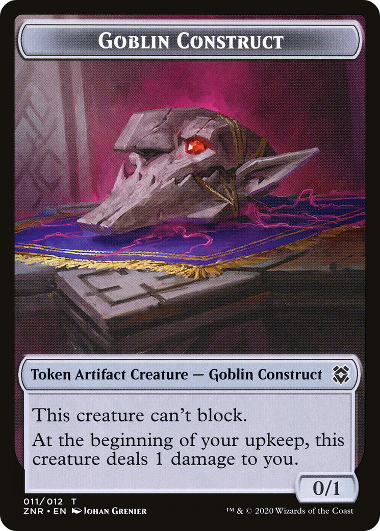 Goblin Construct (TZNR-011) [Zendikar Rising Tokens]