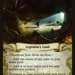 Storm the Vault // Vault of Catlacan [Rivals of Ixalan Prerelease Promos]