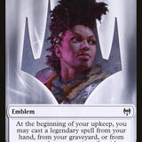 Treasure // Kaya, the Inexorable Emblem Double-Sided Token [Kaldheim Tokens]