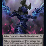 Tentacle // Champion of Wits Double-Sided Token [Streets of New Capenna Commander Tokens]