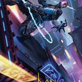 Kaito, Cunning Infiltrator // Kaito, Cunning Infiltrator (AFDN-051) (Borderless) [Foundations Art Series] Foil