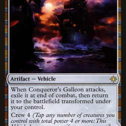 Conqueror's Galleon // Conqueror's Foothold [Ixalan]