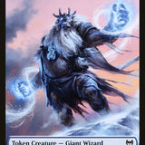 Elf Warrior // Giant Wizard Double-Sided Token [Kaldheim Tokens]