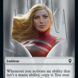 Rowan Kenrith Emblem // Copy Double-Sided Token [Commander Legends: Battle for Baldur's Gate Tokens]