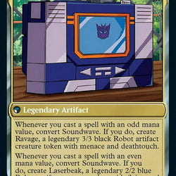 Soundwave, Sonic Spy // Soundwave, Superior Captain [Transformers]