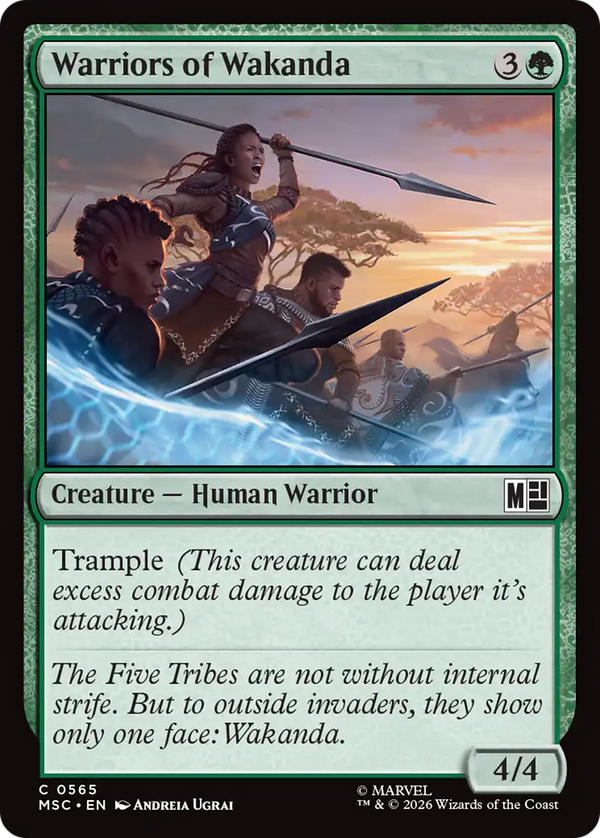 Warriors of Wakanda [Marvel Super Heroes Commander]