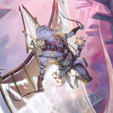 Kitesail Cleric // Kitesail Cleric (AZNR-040) (Borderless) [Zendikar Rising Art Series] Foil