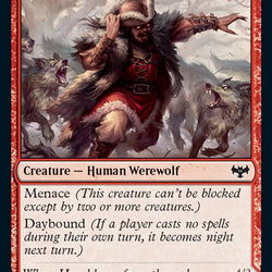Fearful Villager // Fearsome Werewolf [Innistrad: Crimson Vow]