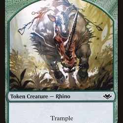 Bird (003) // Rhino (013) Double-Sided Token [Modern Horizons Tokens]