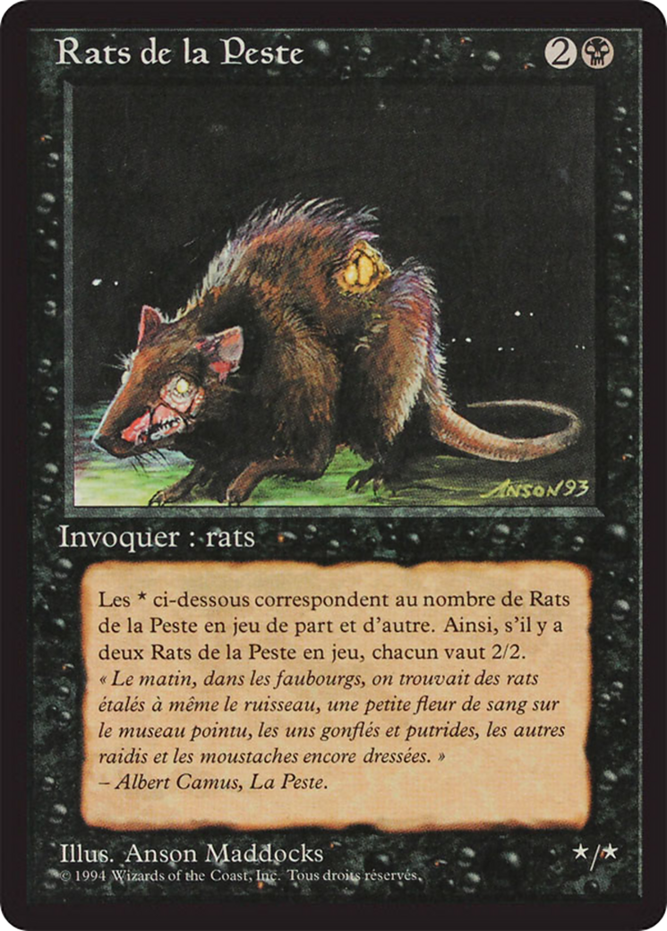 Plague Rats (FBB-123) [Foreign Black Border]