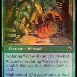 Suspicious Stowaway // Seafaring Werewolf [Innistrad: Midnight Hunt Prerelease Promos]