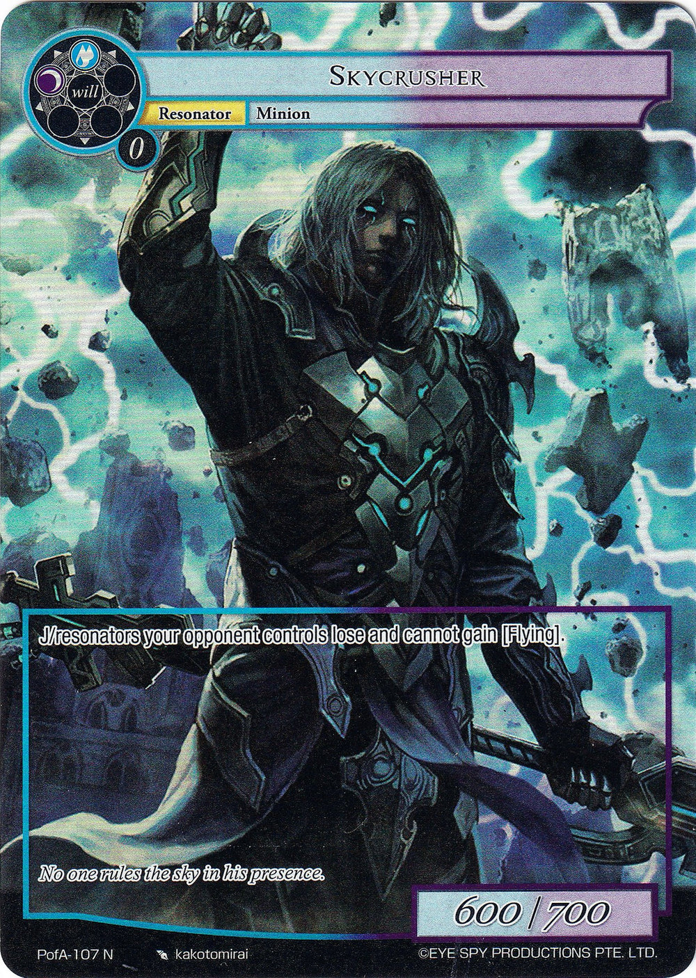 Skycrusher (Full Art) (PofA-107) [Alice Origin IV: Prologue of Attoractia]