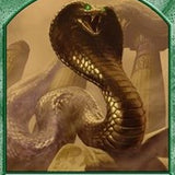 Snake // Warrior Double-Sided Token [Hour of Devastation Tokens]