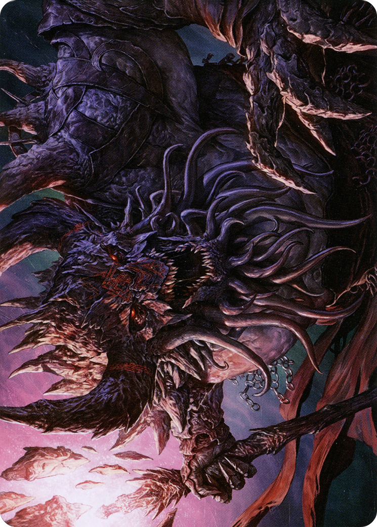 Dream Devourer // Dream Devourer (ASKHM-023) (Borderless) [Art Series: Kaldheim] Foil