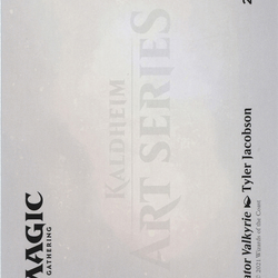 Eradicator Valkyrie // Eradicator Valkyrie (ASKHM-025) (Borderless) [Art Series: Kaldheim] Foil