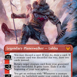 Mila, Crafty Companion // Lukka, Wayward Bonder (Borderless) [Strixhaven: School of Mages]