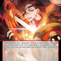 Armament Refinement // Elektra: Dragon Form (CMB-015 JR) [Crimson Moon's Battleground]